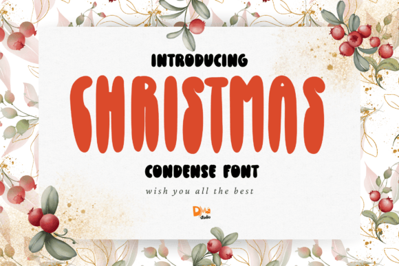 Chirstmas Condense: A Holiday Typeface with Quiet Joy
