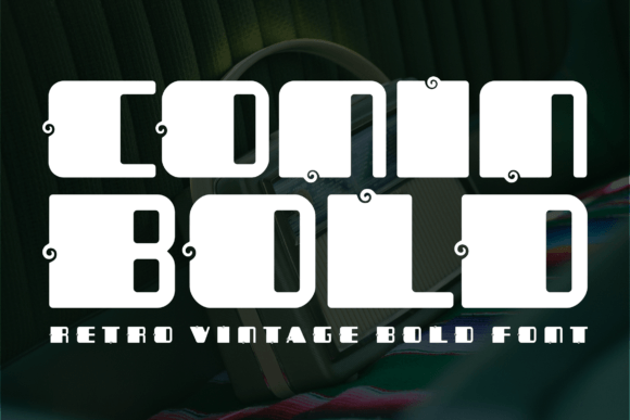 Conin Bold: A Standout Display Font for Crafters & Sellers