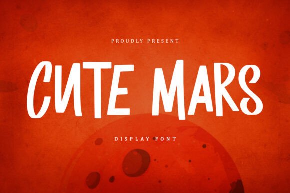 Cute Mars: A Playful Handwritten Font That Elevates Your Brand