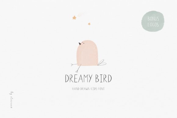 Dreamy Bird: A Playful Display Font for Joyful Digital Brands