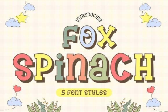 Fox Spinach Display Font for Marketing and Brand Content