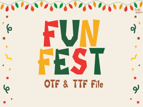 Funfest Font: A Playful Display Typeface for Scroll-Stopping Campaigns