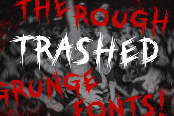Make Your Brand Unforgettable with the Trashed Font