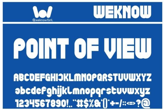 Point of View: A Display Font for Bold Editorial Identity