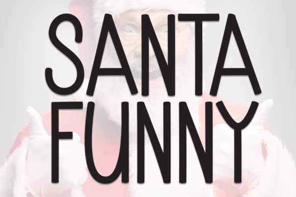 Santa Funny: A Friendly Handwritten Display Font for Your Brand