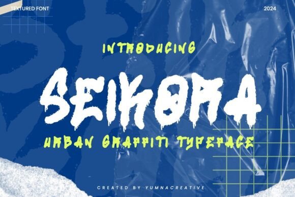 Seikora: The Graffiti Font That Energizes Editorial Design