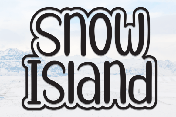 Snow Island Font: A Maker’s Review for Product Labels & Cards