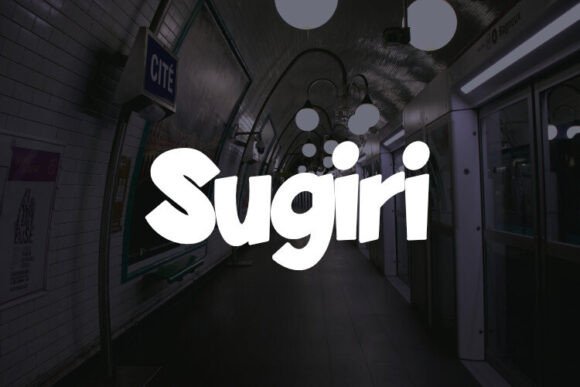 Sugiri: A Display Typeface That Breathes Quiet Confidence