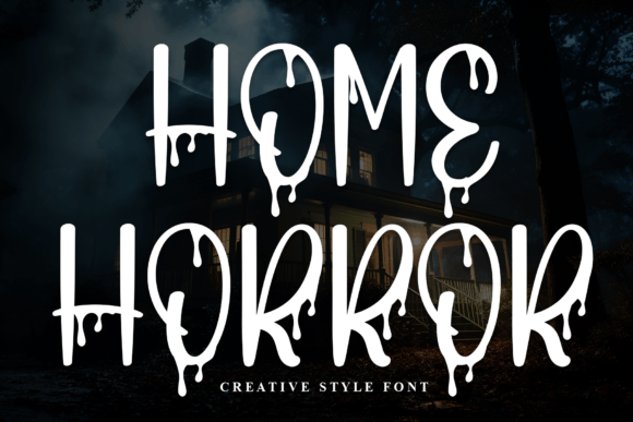 Using Home Horror as a Unique Display Font for Web Projects