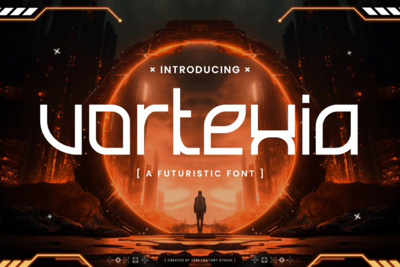 Vortexia: A Display Font With Genuine Editorial Edge