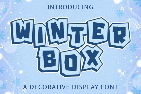 Winter Box Font Review: Bold Display Typography