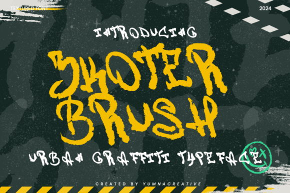 Zkoter Brush: A Bold Graffiti Font for Campaign Creatives